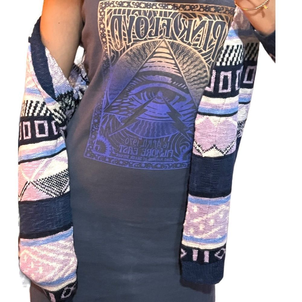 Love Aztec Multi Color Cardigan S : M/L - Picture 4 of 10